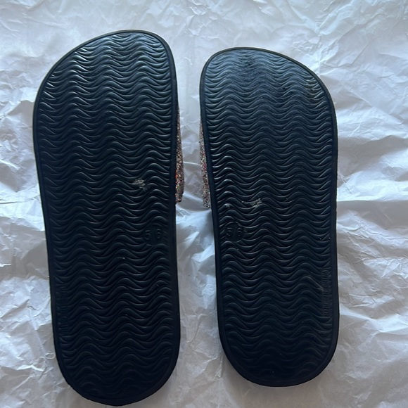 Big Kids Slides (Multicolor Sparkles and Black) - Picture 7 of 7